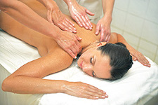 Douche de Vichy, massage à 4 mains